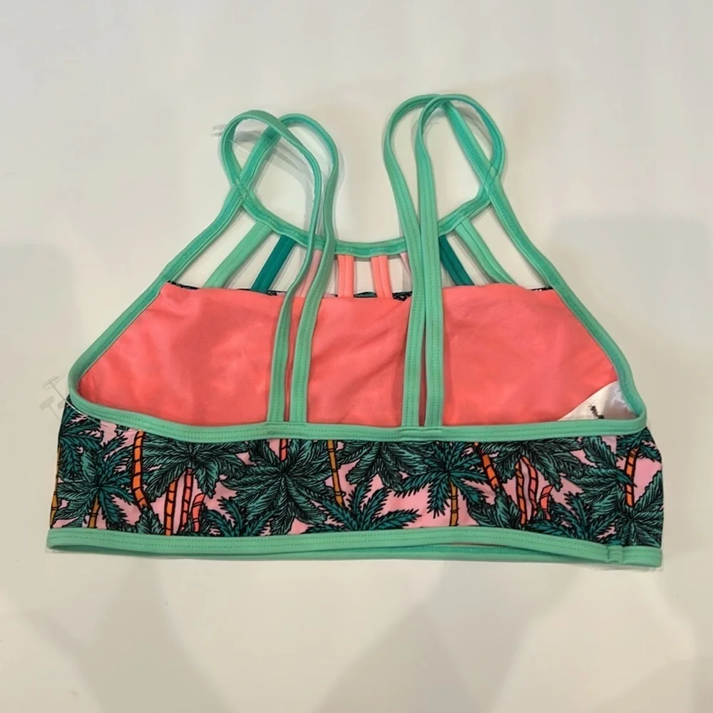 Xhilaration girls bikini sports bra top size14/16 new
